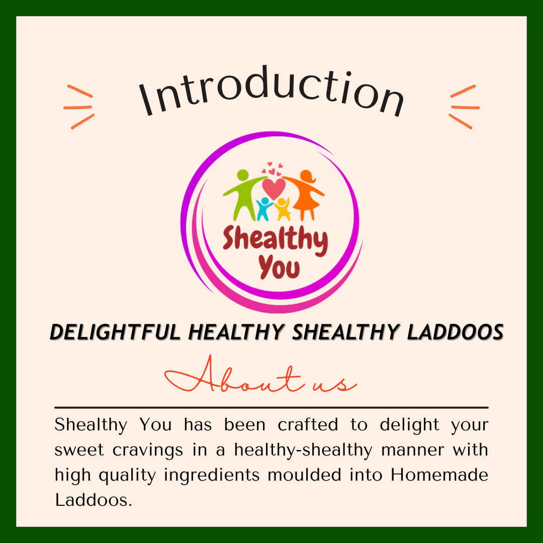Shealthy You - Green Moong Dal Laddoo | No Refined Sugar | Iron and Calcium Rich | High Protein | Healthy Snacks for Kids, Adults and Elderly alike